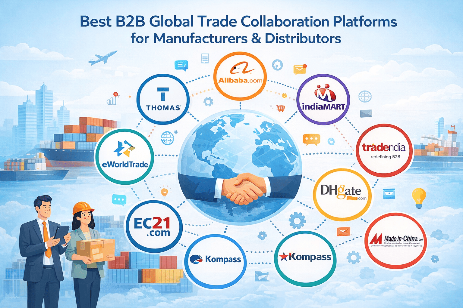 Best B2B global trade collaboration platforms for manufacturers and distributors — 2026 comparison guide