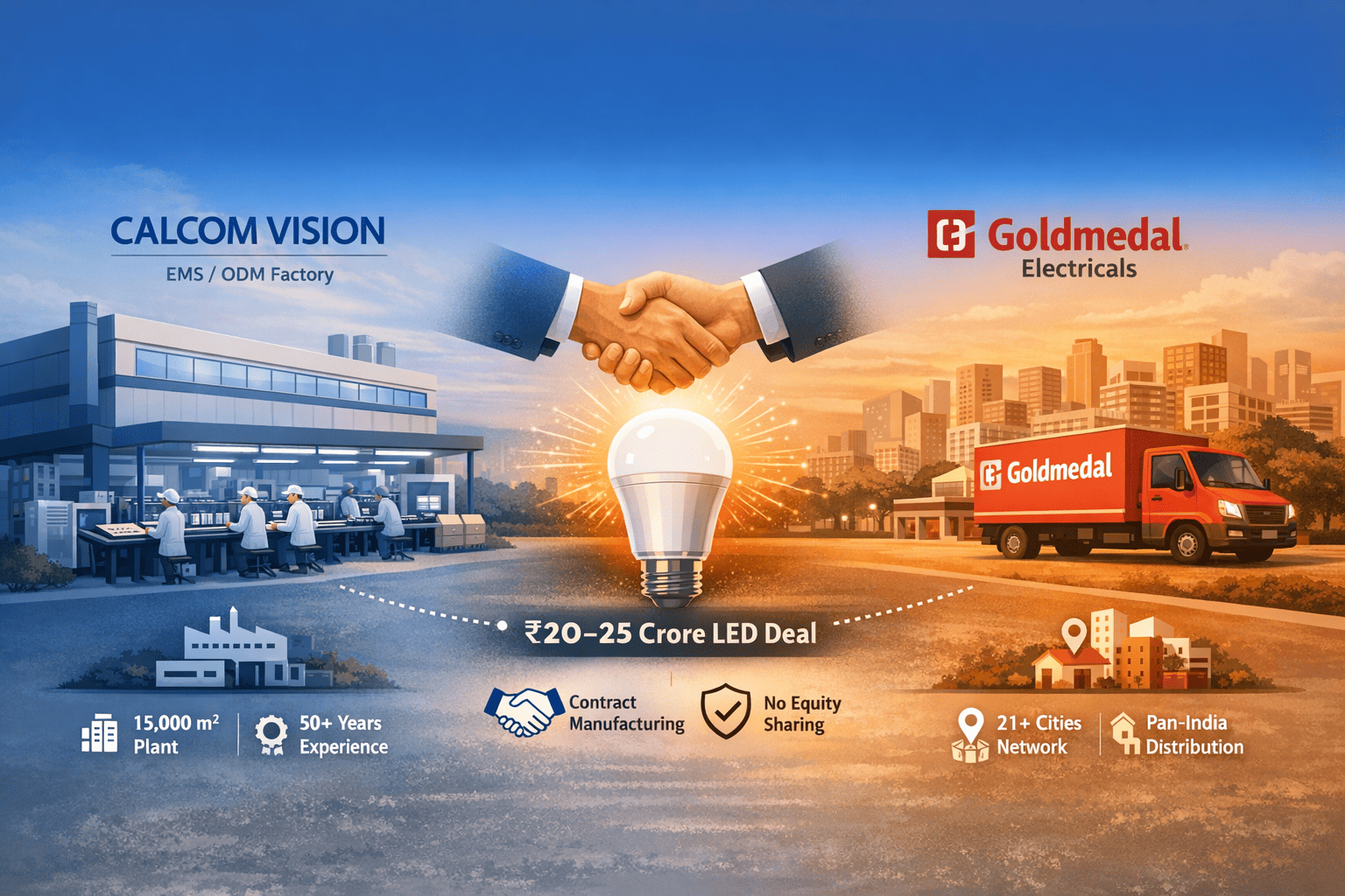 Calcom Vision × Goldmedal