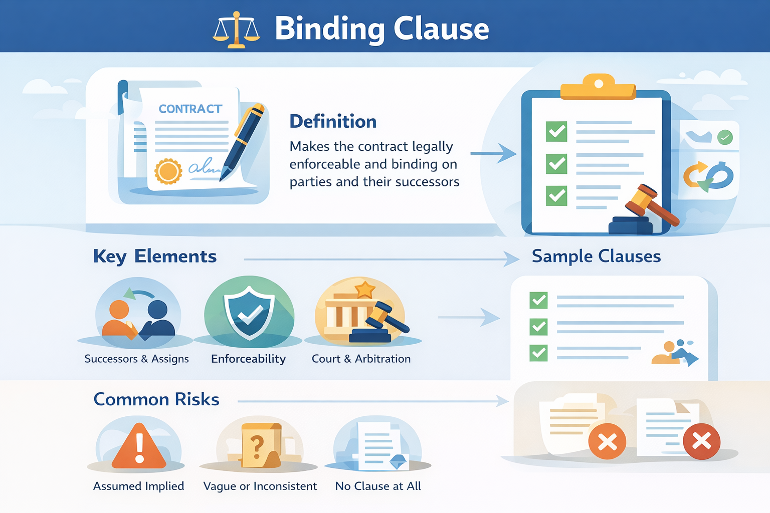 What Is a Binding Clause