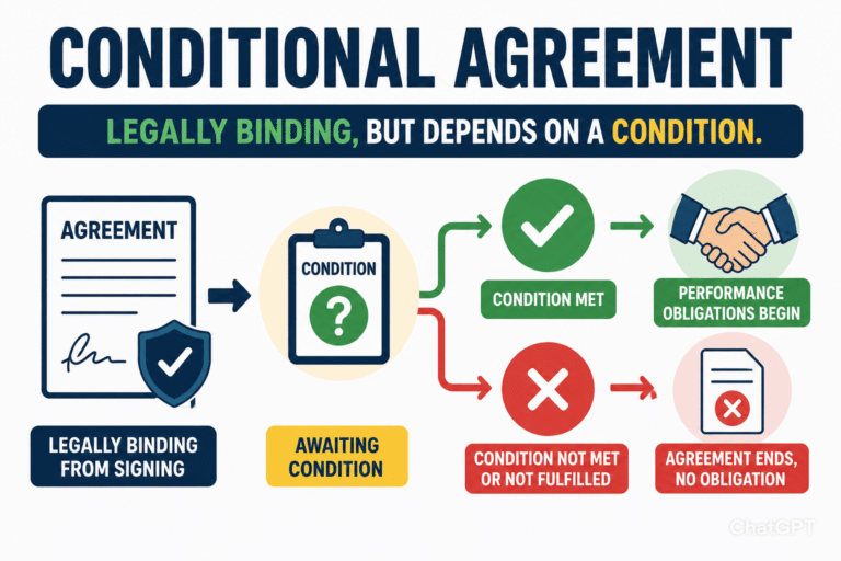 What Is a Conditional Agreement IMG