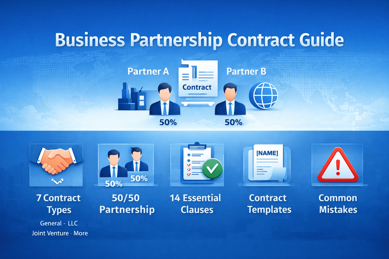 Business Partnership Contract: Complete Guide, Templates & Key Clauses