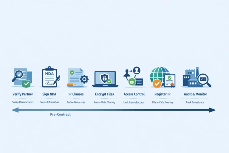 IP Ownership Contract Manufacturing