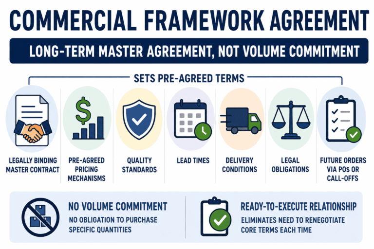 What Is a Commercial Framework Agreement IMG