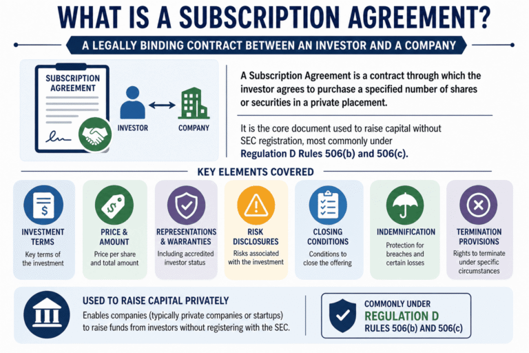 What Is a Subscription Agreement