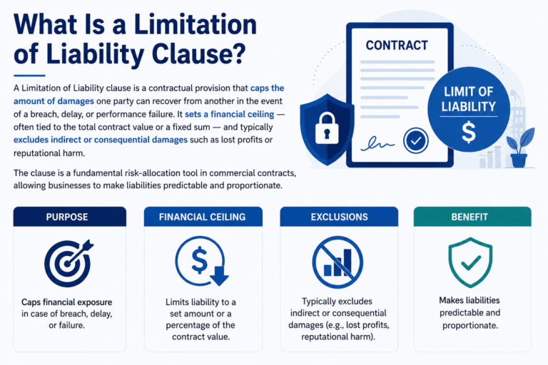 What Is a Limitation of Liability Clause