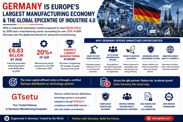 How to Expand Your Manufacturing & Industrial Automation Business to Germany