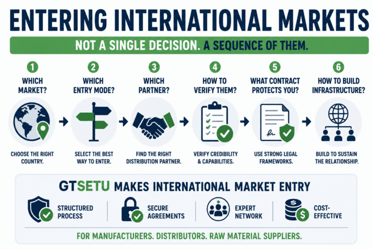 International Market Entry for Manufacturers & Distributors