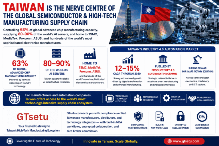 How to Expand Your Manufacturing & Industrial Automation Business to Taiwan
