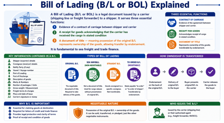 What Is a Bill of Lading