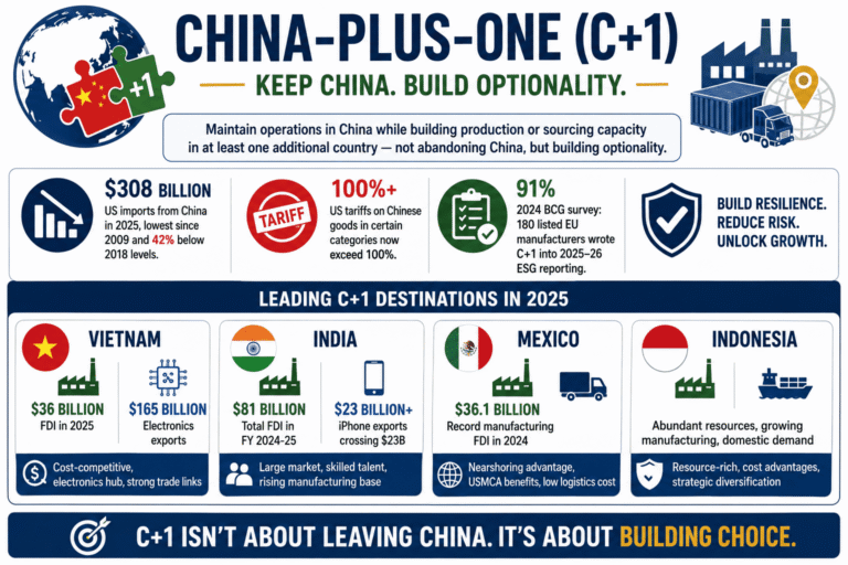 China-Plus-One Strategy