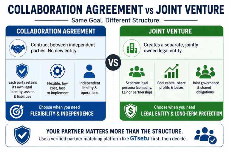 Collaboration Agreement vs Joint Venture