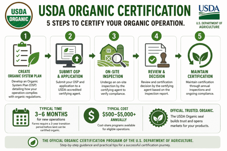 How to Get USDA Organic Certification