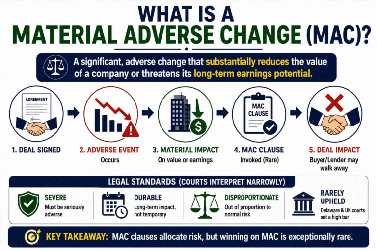 What Is A Material Adverse Change (MAC)