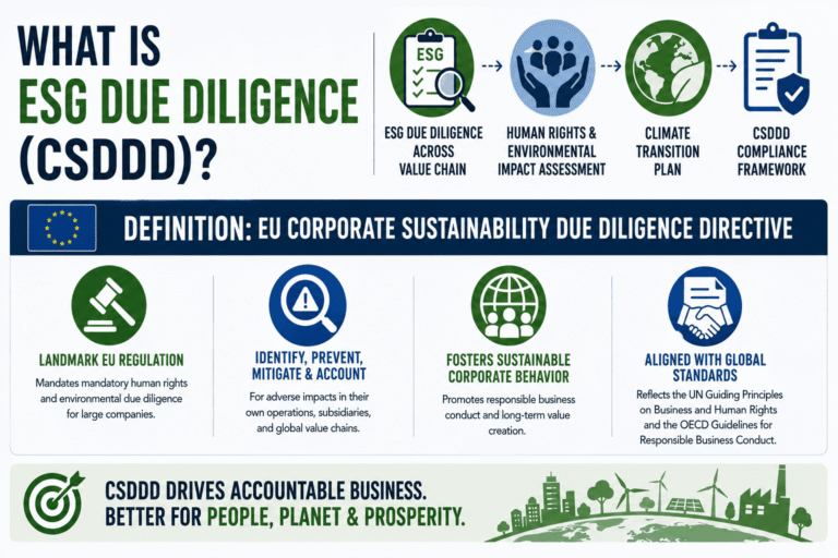 What Is ESG Due Diligence (CSDDD)
