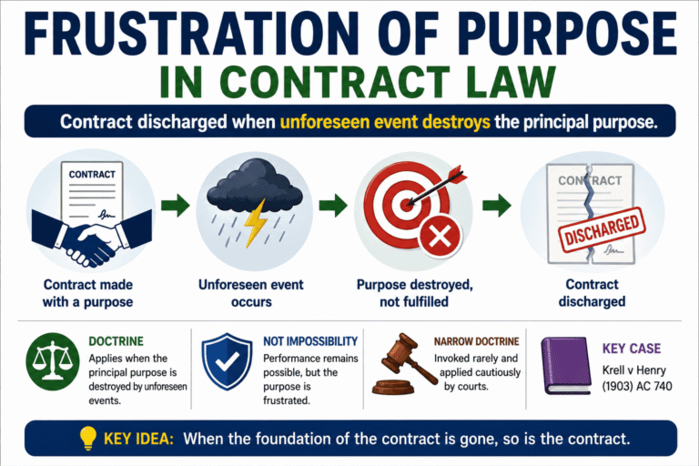 What Is Frustration of Purpose in Contract Law