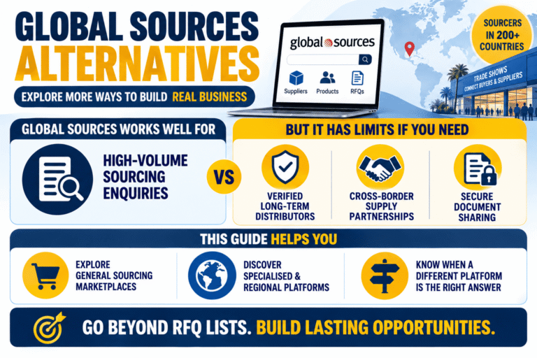 Alternatives to Global Sources for Manufacturers & Distributors