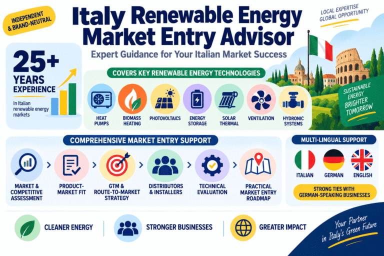 Italy Renewable Energy Market Entry Advisor
