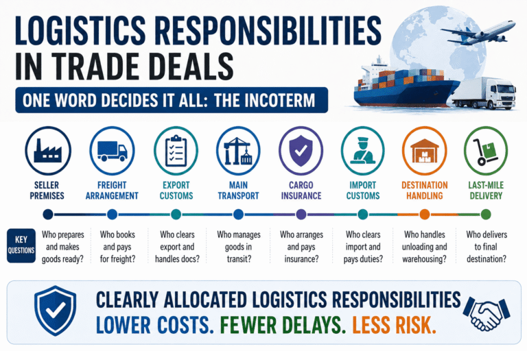 Logistics Responsibilities in Trade Deals