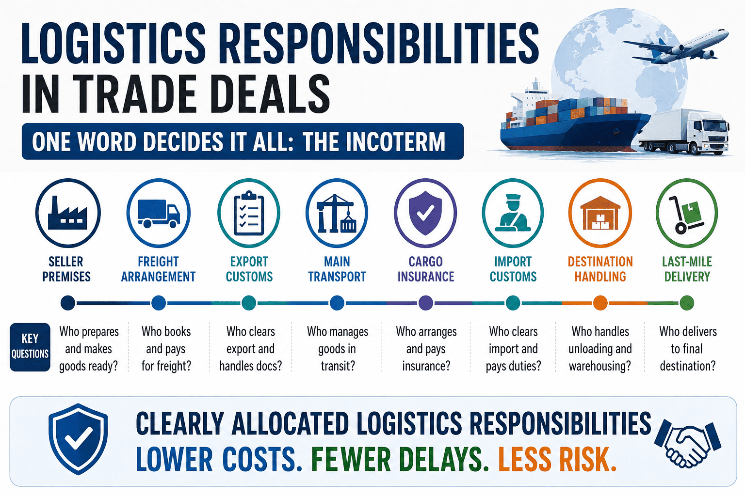 Logistics Responsibilities in Trade Deals