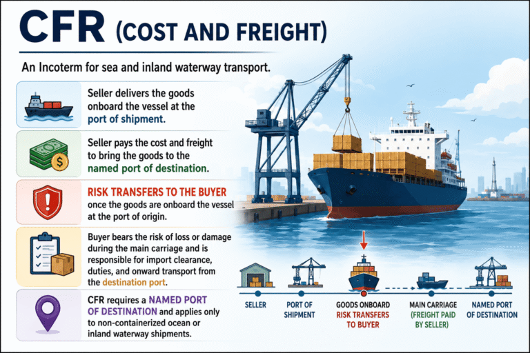 CFR (Cost and Freight)