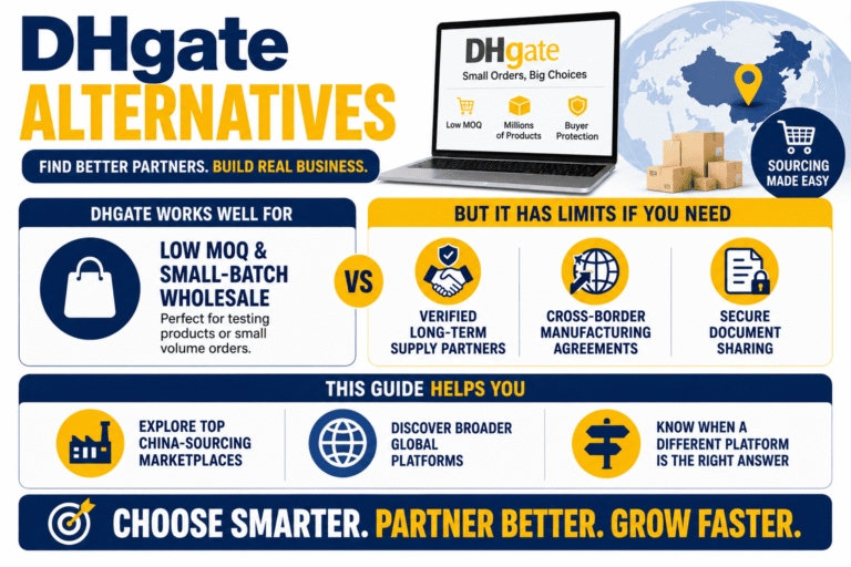 Alternatives To DHgate for B2B Manufacturers