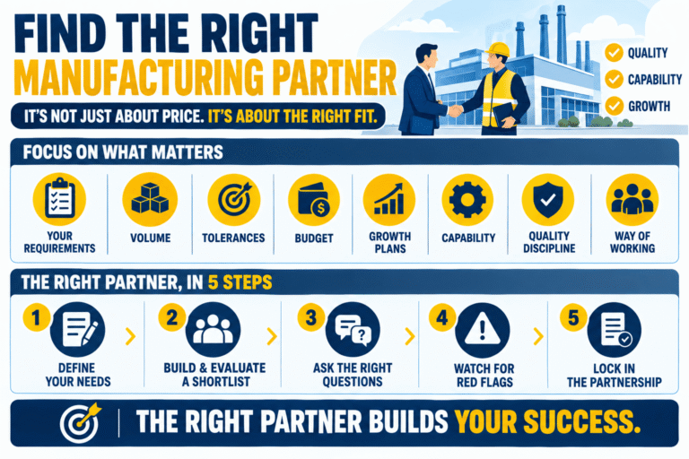 How Do You Find the Right Manufacturing Partner