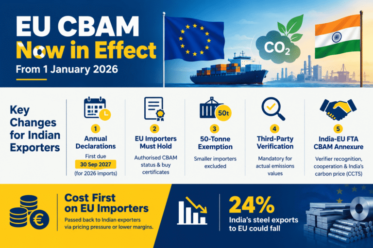 CBAM What Changes for Indian Exporters Under the Definitive Regime