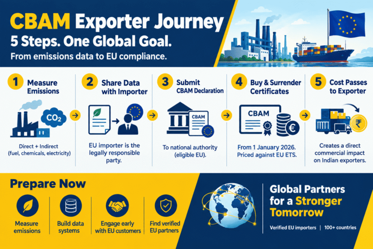 How CBAM Works for Indian Manufacturers Exporting to the European Union